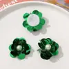 Moda lentejuela flor color perla con cuentas flor tejida a mano DIY ropa zapatos y sombreros bolsa material al por mayor