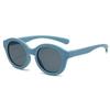 Nuevas gafas de sol para niños de silicona suave, sensación de alta gama, gafas de sol sombreadas para mujer, gafas de sol para exteriores para adolescentes hombres