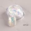 Cross-border Hot Nail Jewelry ins Aurora Cloud Brocade Ice Pieces Magic Unicorn Pieces Nail Ice Pieces Engarrafado