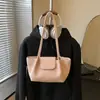 Bolsa de Mão Estilo Floresta Tendência Transfronteiriça, Bolsa Saco para Mulheres, Novo Modelo Verão 2026, Bolsa de Ombro Simples e Estilosa, Bolsa de Ombro para o Dia a Dia