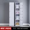 Gabinete de Almacenamiento Grueso de Color para Oficina, Vestuario, Gimnasio de Natación con Cerradura, Gabinete Metálico de Almacenamiento Multicapa
