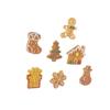Galletas navideñas nórdicas ins creativas pegatinas para refrigerador muñeco de nieve regalo magnético fuerte pegatinas magnéticas decoraciones para el hogar educación temprana