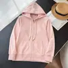 Sudadera con capucha clásica versátil de manga larga para mujer, chaqueta sudadera deportiva con cremallera 13269