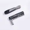Destornillador de Mini Trinquete de 36 Dientes para Espacios Pequeños, Herramienta de Llave Destornillador de Esquina en Forma de L Bidireccional Avance y Retroceso