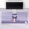 Alfombrilla de ratón linda de dibujos animados, alfombrilla extragrande de cuero PU resistente a las manchas, alfombrilla para escritorio de computadora de niña, alfombrilla impermeable para escribir para imprimir