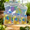 Bolsa Ziplock Colorida con Punto Láser Bolsa para Joyería Bolsa con Película Arcoíris Bolsa de Papel de Aluminio Bolsa Aluminizada Bolsa de Plástico Fantasía Fábrica