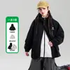 Chaqueta exterior 3 en 1 a prueba de viento e impermeable para niñas, nuevo estilo 2026, para niños mayores, un conjunto moderno de dos piezas para senderismo