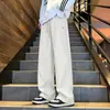 Pantalones Casuales Delgados de Caída para Adelgazar Hombres Mujeres Otoño Delgados Frescos Elásticos de Seda de Hielo Sueltos Modernos de Pierna Recta