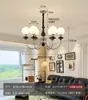 Luminária de Sala de Estar Vintage Estilo Francês, Lustre Feijão Mágico, Luminárias Retro Americanas para Quarto Sala de Jantar Estilo Nanyang, Modelo Novo 2026 para Toda a Casa