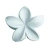 Presilha de Cabelo Flor de Frangipani Mais Vendida, Presilha de Garra para Cabelo, Presilha Tubarão, Tamanho Grande para Cabelos Grossos, Acessórios Populares, Joias Yiwu