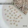 Rhinestones para decoración de uñas de circón ovalado 3*4, rhinestones K9 irregulares de fondo plano, modernos y deslumbrantes, al por mayor para accesorios de decoración de uñas DIY