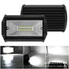Luz Lateral de un Solo Agujero con 24 LEDs, Foco Tipo Copa, Luz de Trabajo, Faro Modificado, Luz Auxiliar para Vehículo Todoterreno