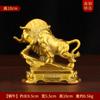 Adornos Zodiacales de Cobre Juego Completo Latón Rata Buey Tigre Conejo Dragón Serpiente Caballo Oveja Mono Gallo Perro Cerdo Decoración para el Hogar Artesanías