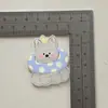 Nuevos Accesorios Acrílicos de Cachorro West Highland Doble Capa Coloridos Lazo Gota de Agua Joyería Materiales Hechos a Mano DIY