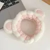 Diadema de Peluche para Lavado Facial para Mujeres, Antideslizante, Sin Marcas, Diseño Lindo y de Alta Gama Personalizable, Adecuada para Aplicar Mascarillas Faciales y Maquillaje, Resistente a la Humedad