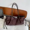 Bolso Casual Transfronterizo de Gran Capacidad para Mujer, Nuevo Modelo de Moda, Color Sólido, Bolso de Hombro Único, Moda 2026, Popular para el Trabajo y el Uso Diario