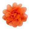 Direto da fábrica 7CM flor de chifon feita à mão acessórios para touca de roupa infantil acessórios para roupa de banho sapatos e chapéus acessórios atacado