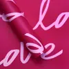 Comércio Exterior Papel Pena Flores de Amor Buquê Dia dos Namorados Materiais DIY Papel de Embrulho Rosa Materiais Loja de Flores Atacado