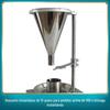 Medidor de densidade aparente de abrasivo artificial alumina polimento abrasivo Corindo marrom medidor de densidade aparente medidor de densidade