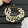 Colección de pulseras de doble C estilo Chanel transfronteriza nueva con etiquetas, álbum de fotos para selección, transmisión en vivo para venta al por mayor, abuela Chanel