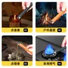 Encendedor de pulso para velas aromáticas, varilla de encendido electrónica para estufa de gas, encendedor recargable para el hogar con mango largo