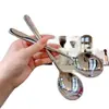Cuchara de acero inoxidable 316L para el hogar, versión extendida, pesada y finamente pulida, cuchara de estilo coreano apta para alimentos, cuchara de cena occidental de alta gama estilo ins
