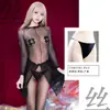 Meias-calças Lingerie Sexy 'Dot Dot' Aurora de Bolinhas Transparentes Body Sem Fundo para Mulheres E71