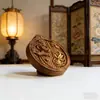 Pingente de Bodhisattva Kinnamoroll de Madeira de Agarwood Artesanato Escultura Fina Ornamento Corrente para Suéter Atacado do Fabricante