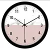 Reloj de pared LED luminoso con control de voz inteligente, personalidad creativa, estilo chino nuevo, reloj de pared luminoso para sala de estar del hogar, reloj