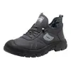 Zapatos de Algodón Gruesos con Felpa para Hombre de Invierno Zapatos de Senderismo Antideslizantes para Hombre Impermeables con Felpa Protección contra el Frío al Aire Libre Puntera Cálida Botas de Algodón