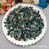 Pedra Ágata Aquática Cascalho Atacado Flor de Grama Árvore Verde Fragmentos de Cristal Aquário Bonsai Pedra Parede de Fundo Decoração Mural Cola