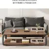 Mesa de centro apartamento pequeño sala de estar hogar simple moderno habitación de alquiler uso mesa simple cuadrada creativa sofá mesa de té pequeña