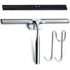 Limpiaparabrisas de Vidrio Cocina Baño Ducha Raspador de Vidrio Limpiador de Vidrio Raspador de Vidrio Limpiaparabrisas de Acero Inoxidable