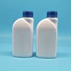 Envase de agente protector del sistema de calentamiento del recipiente de aceite de lubricación para engranajes, botella de plástico de 500 ml a 550 ml con línea de nivel de líquido, moldeo por soplado