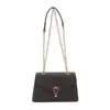 Bolso Femenino Casual, Sencillo y de Estilo Occidental con Cadena, Bolso Cuadrado Pequeño, Nueva Tendencia Otoño e Invierno 2025, Moda a la Moda, Nicho, Bolso de Hombro Único, Bolso Cruzado