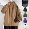 Jaqueta ao ar livre masculina estilo americano 2023 primavera e outono solto montanha windbreaker jaqueta casal com capuz jaqueta workwear