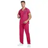 Uniformes Clínicos para Mulheres, Roupa de Trabalho para Farmácia, Uniformes de Enfermagem, Vestuário de Enfermeira Hospitalar, Trajes Médicos para Cirurgia Odontológica