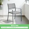 En Stock Silla de Cuerda Simple Estilo Campestre para Exteriores Impermeable y Resistente al Sol para Patio y Jardín Juego de Mesa y Sillas de Cuerda de Aleación de Aluminio