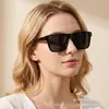 Nuevas Gafas de Sol Europeas y Americanas Transfronterizas 2025 para Mujer, Gafas de Cara Redonda de Alta Gama, Gafas de Sol de Moda para Hombre para Conducir Anti-UV