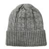 Chapéus de lã quentes personalizados para outono e inverno, novos chapéus de malha trançada, chapéus de lã enrolados da moda com impressão de logotipo