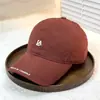 Gorra de Béisbol Bordada con Letras Estilo Coreano para Primavera y Verano para Hombres y Mujeres, Protección Solar, Gorra Suave Versátil con Visera, Nuevo Estilo que Hace que la Cara Parezca Más Pequeña