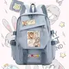 Mercancía de Anime de Zootopia: Mochila Escolar Primaria Judy y Nick Zorro, Unisex, Casual, Gran Capacidad, Bolso de Doble Hombro