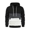 2022 comércio exterior novo outono e inverno moda masculina combinando suéter europeu e americano cor masculina combinando hoodie cross-border venda quente