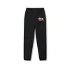 Pantalones jogger Stussy negros con estampado de ocho, estilo nuevo transfronterizo, de corte holgado, adecuados para primavera y otoño, pantalones deportivos casuales, pantalones largos, unisex