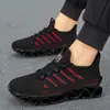 Zapatos de suela nueva transfronterizos 2026 otoño zapatos deportivos casuales moda tendencia ins para hombre flyknit transpirables zapatillas para correr