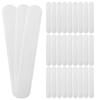 Adesivo absorvente de suor para chapéu descartável, adesivo anti-manchas para aba de chapéu, almofada anti-suor para gola, adesivo antiperspirante