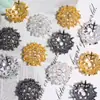 2026 Novo Modelo Liga Estilo Chinês Flor de Lótus Contas Espaçadoras DIY para Chaveiros de Celular, Colares e Correntes de Bolsa Atacado