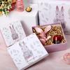 Caja de Regalo de Cumpleaños, Caja para Empacar Bufandas, Caja Vacía, Caja de Regalo de Conejito Pequeño, Caja de Regalo Lista para Usar, Caja de Regalo Vacía