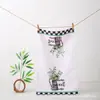 Paño de Cocina para el Hogar, Paño de Cocina, Impresión Digital, Engrosado, Suave, Cómodo, Más Absorbente, Paño Multifuncional para Muebles