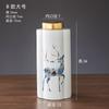 Vasos Ornamentos Sala de Estar Arranjo de Flores Veado Sika Mobiliário para Casa Estilo Jingdezhen Criativo Simples Decorações de Mesa